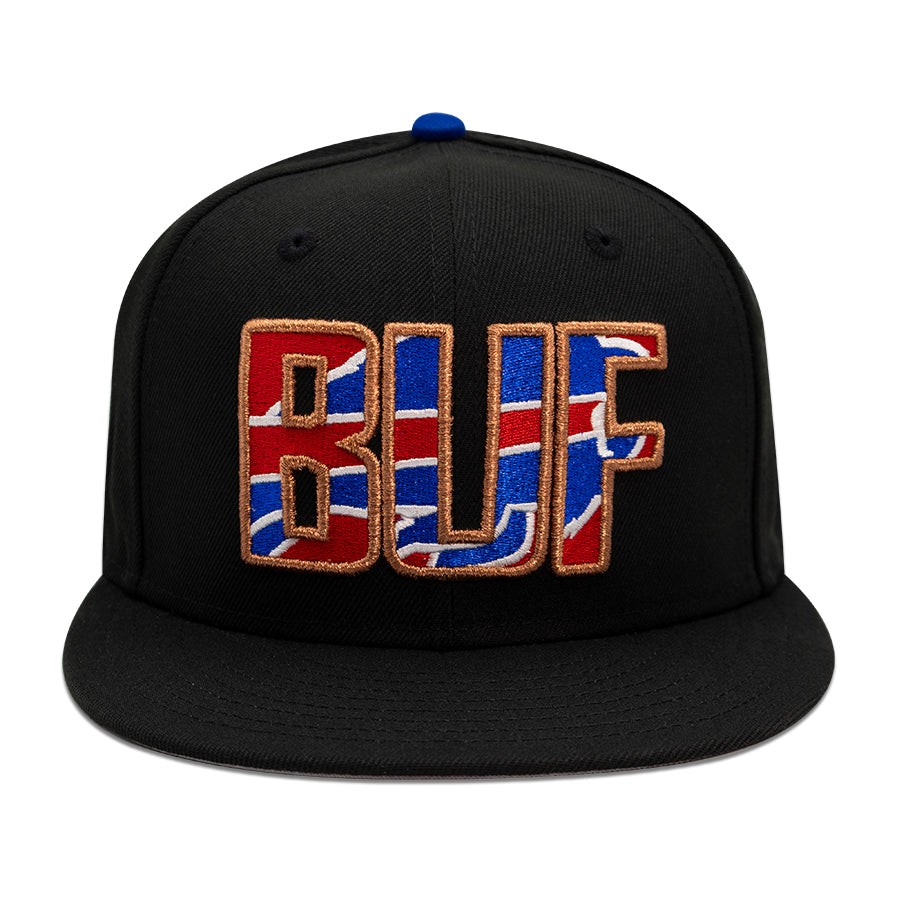 Buffalo Bills "TAKEOVER" Exclusive New Era 59Fifty Fitted Hat - Black