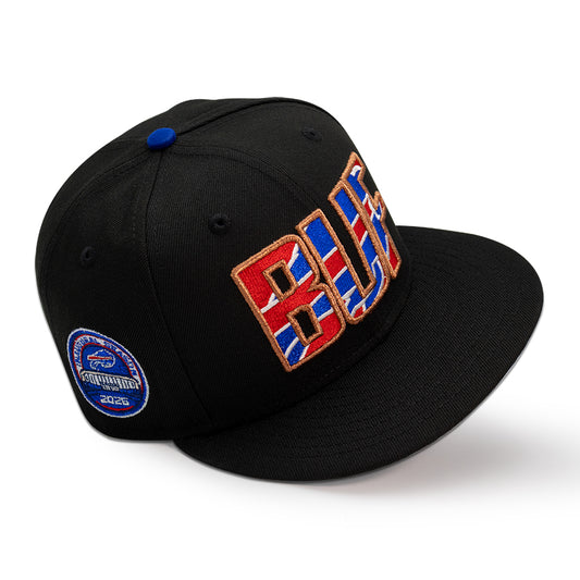 Buffalo Bills "TAKEOVER" Exclusive New Era 59Fifty Fitted Hat - Black