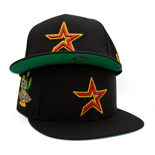 Houston Astros "LONE STAR CACTUS V2" Exclusive New Era 59Fifty Fitted Hat - Black