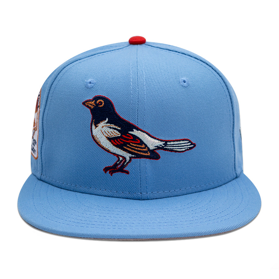 Baltimore Orioles "FRAN" Exclusive New Era 59FIFTY Fitted Hat - Sky