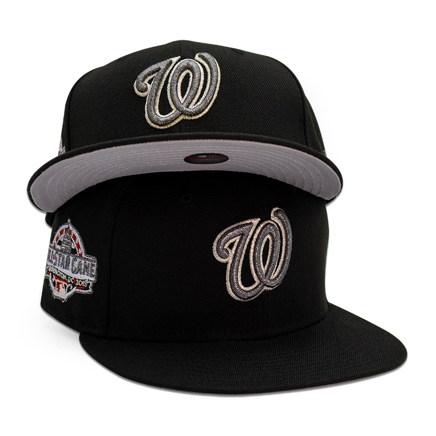 Washington Nationals "WAR MACHINE" Exclusive New Era 59Fifty Fitted Hat - Black