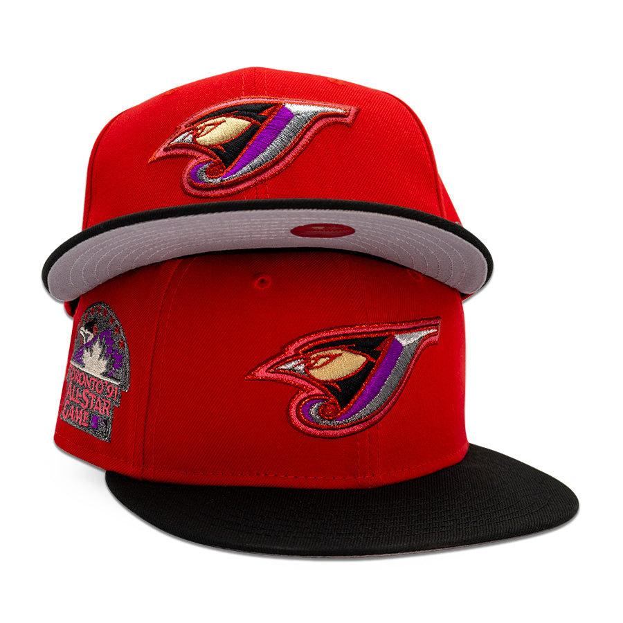 Toronto Blue Jays "JIN" Exclusive New Era 59FIFTY Fitted Hat - FDR/Black