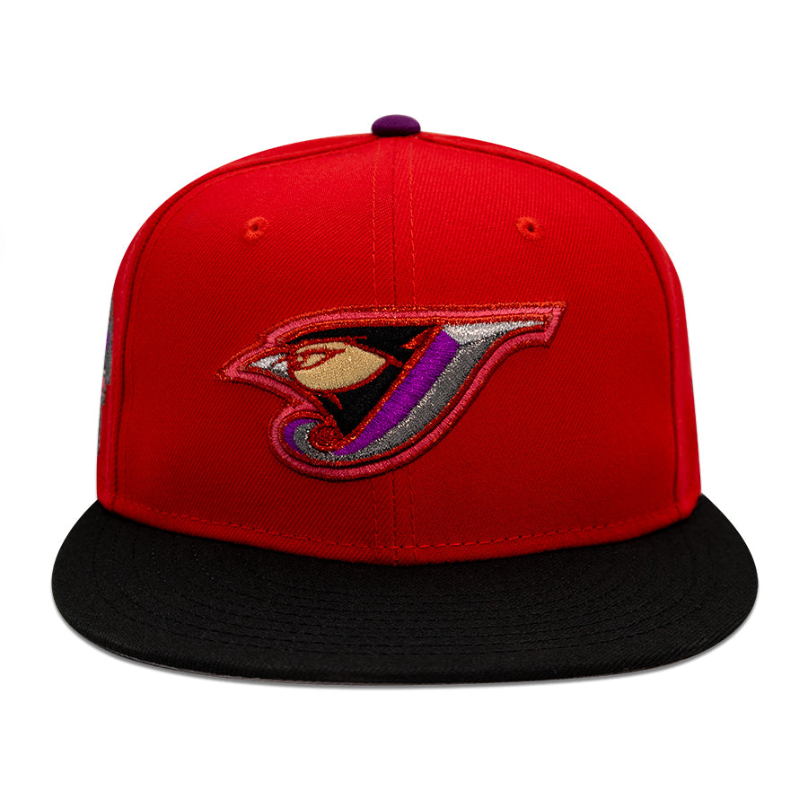 Toronto Blue Jays "JIN" Exclusive New Era 59FIFTY Fitted Hat - FDR/Black