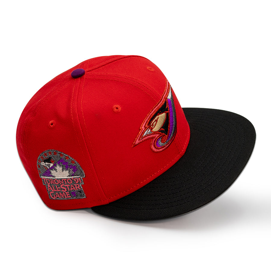 Toronto Blue Jays "JIN" Exclusive New Era 59FIFTY Fitted Hat - FDR/Black