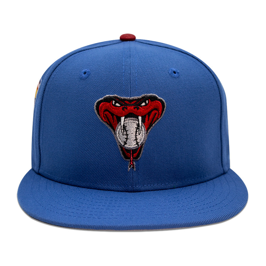 Arizona Diamondbacks "COBRA COMMANDER" Exclusive New Era 59FIFTY Fitted Hat - Indigo