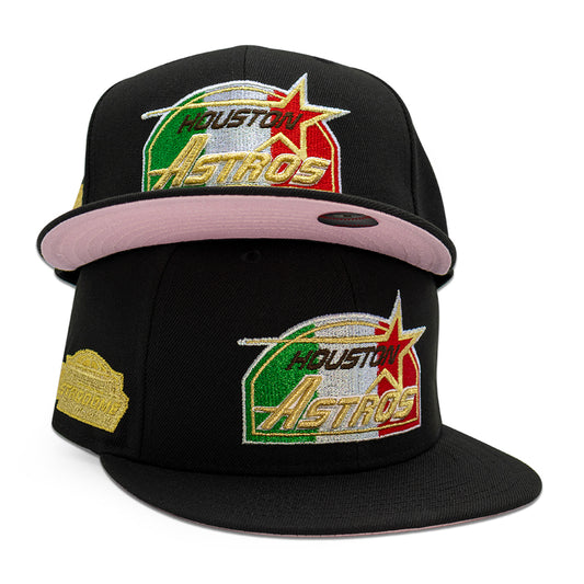 Houston Astros "LOS MIOS" Exclusive New Era 59FIFTY Fitted Hat - Black Pinky