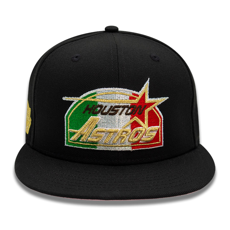 Houston Astros "LOS MIOS" Exclusive New Era 59FIFTY Fitted Hat - Black Pinky