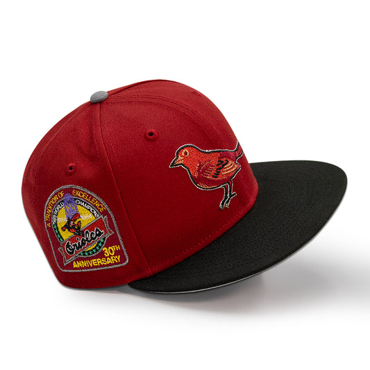 Baltimore Orioles "OricoriOs" Exclusive New Era 59FIFTY Fitted Hat - HRed/Black