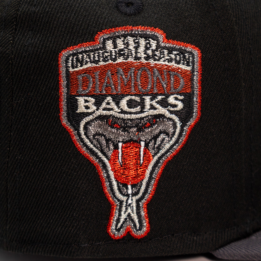 Arizona Diamondbacks "MOTHER OF DRAGONS" Exclusive New Era 59FIFTY Fitted Hat - Black/Dark Graphite