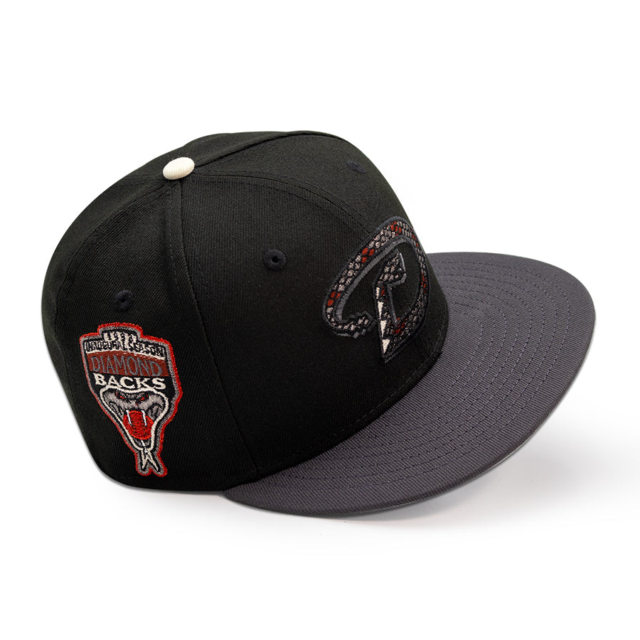 Arizona Diamondbacks "MOTHER OF DRAGONS" Exclusive New Era 59FIFTY Fitted Hat - Black/Dark Graphite