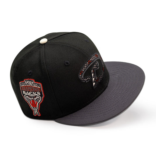 Arizona Diamondbacks "MOTHER OF DRAGONS" Exclusive New Era 59FIFTY Fitted Hat - Black/Dark Graphite