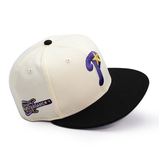 Philadelphia Phillies "PURPLE REIGN" Exclusive New Era 59FIFTY Fitted Hat - Chrome/Black