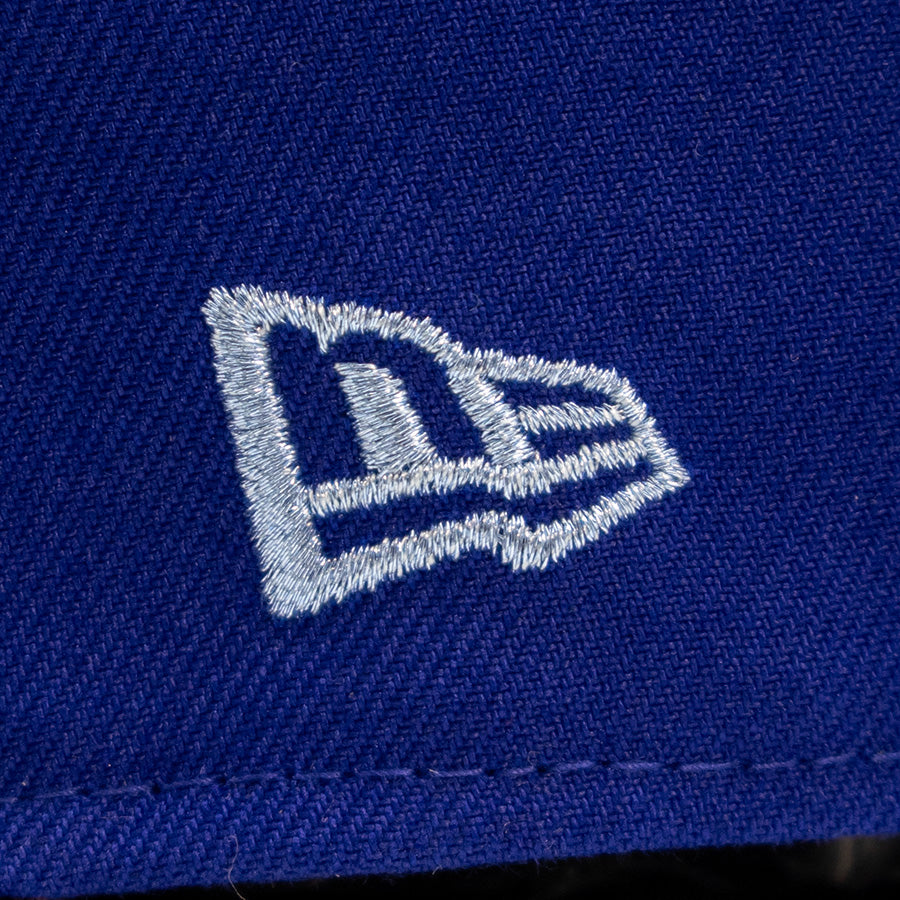 Atlanta Braves "LIGHTNING STRIKE" Exclusive New Era 59FIFTY Fitted Hat - Dark Royal/Burntwood