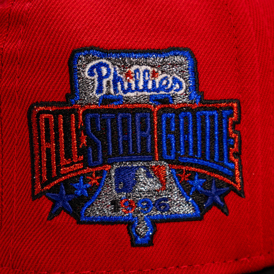 Philadelphia Phillies "PETER PARKER" Exclusive New Era 59FIFTY Fitted Hat - Pinot/Black