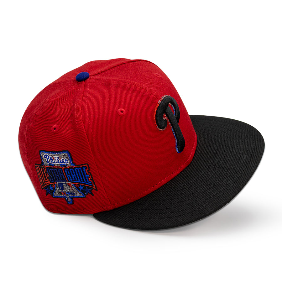 Philadelphia Phillies "PETER PARKER" Exclusive New Era 59FIFTY Fitted Hat - Pinot/Black