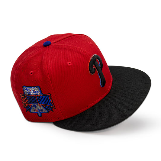 Philadelphia Phillies "PETER PARKER" Exclusive New Era 59FIFTY Fitted Hat - Pinot/Black