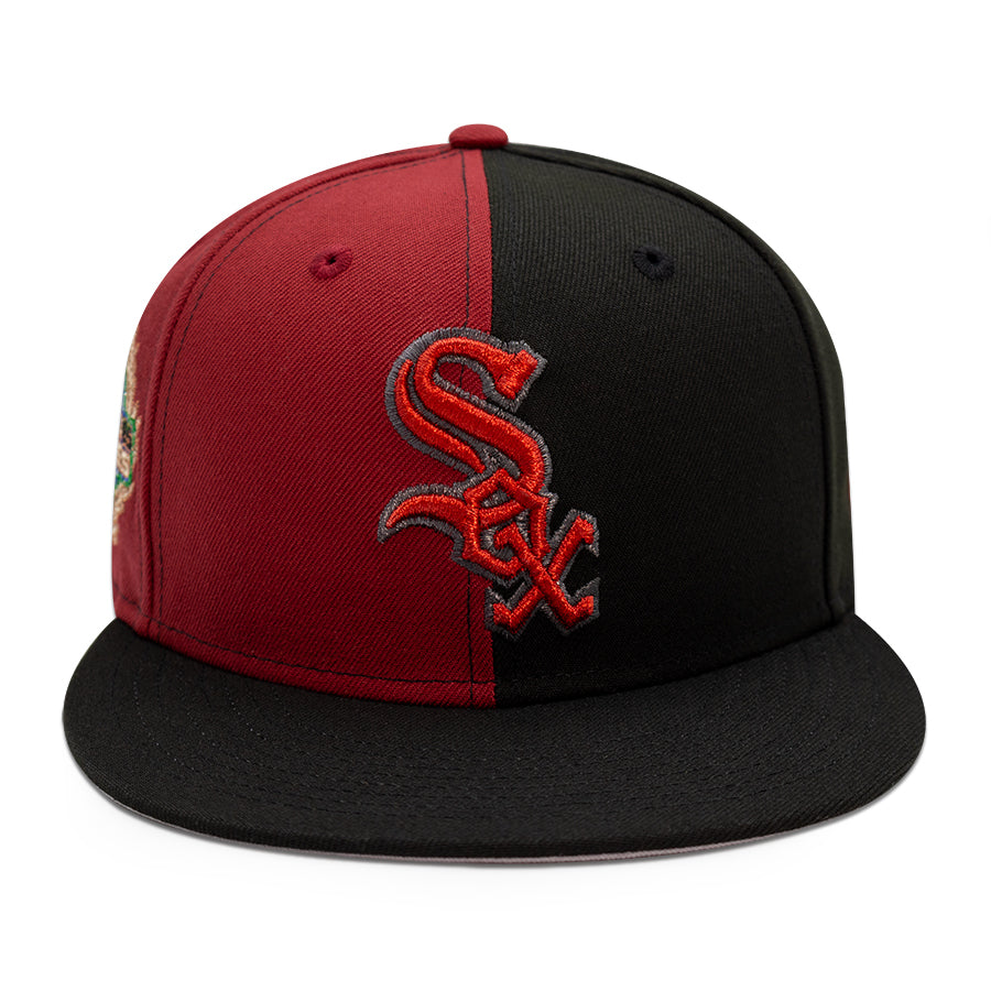 Chicago White Sox "SINISTER" Exclusive New Era 59Fifty Fitted Hat - Brick/Black