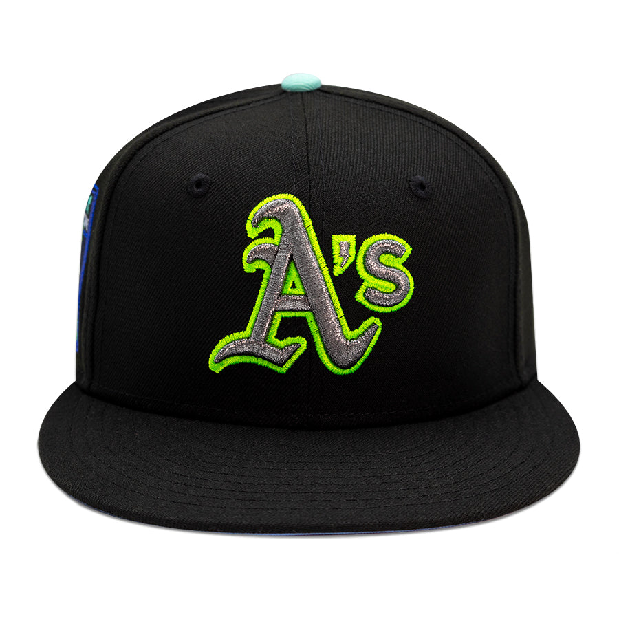 Oakland Athletics "ALIEN" Exclusive New Era 59Fifty Fitted Hat - Black