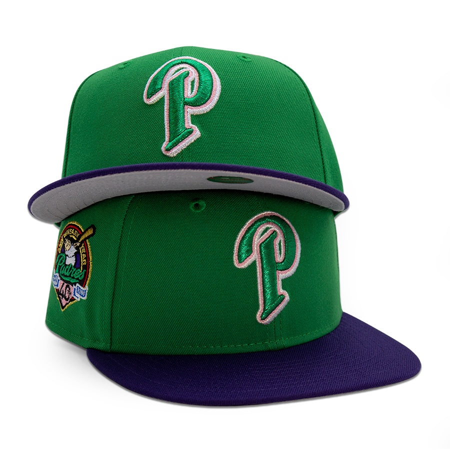 San Diego Padres "PICCOLO" Exclusive New Era 59Fifty Fitted Hat - Botanical/Purple