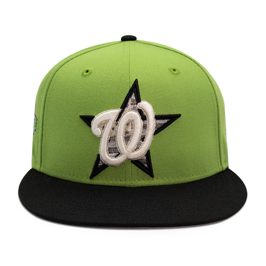 Washington Nationals "MATCHA TIME" Exclusive New Era 59Fifty Fitted Hat - Matcha/Black