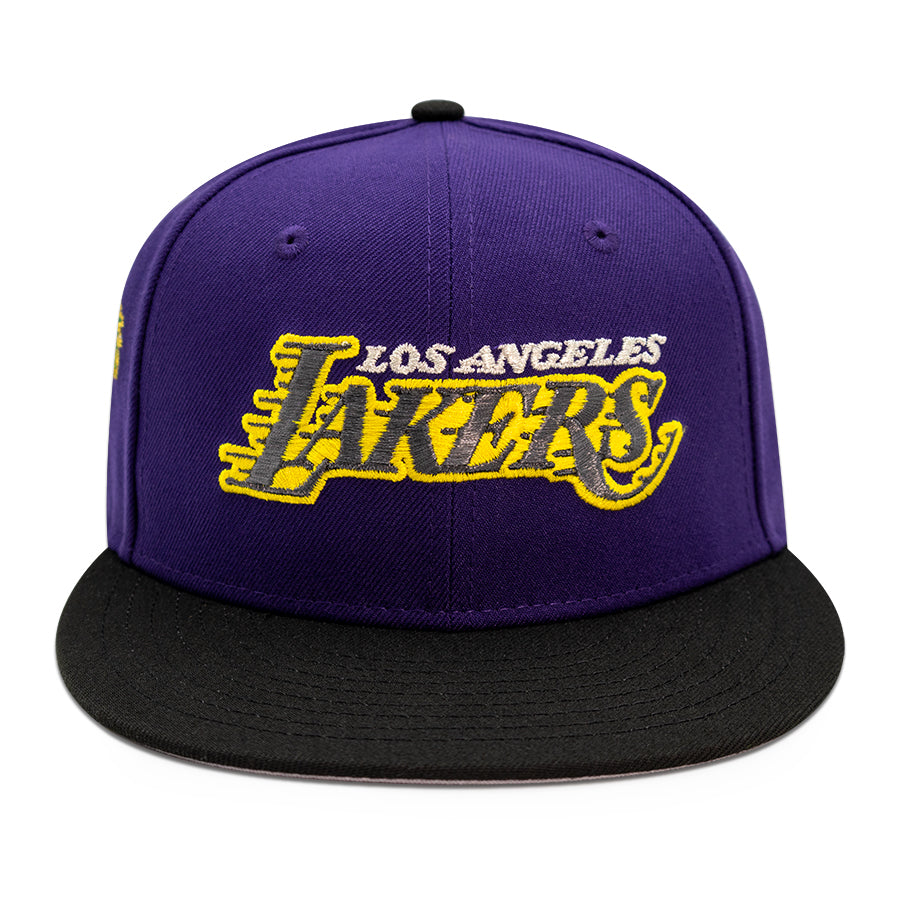 Los Angeles Lakers "LALA LAND" Exclusive New Era 59Fifty Fitted Hat -Purple/Black