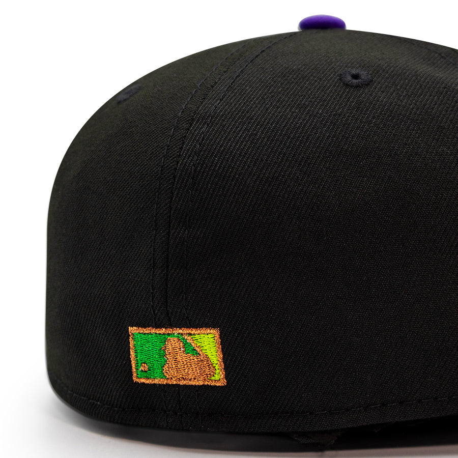 Texas Rangers "TREEHOUSE OF HORROR" Exclusive New Era 59Fifty Fitted Hat - Black