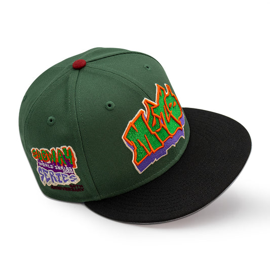 New York Mets "GHOST RIDER" Exclusive New Era 59Fifty Fitted Hat - Cilantro/Black