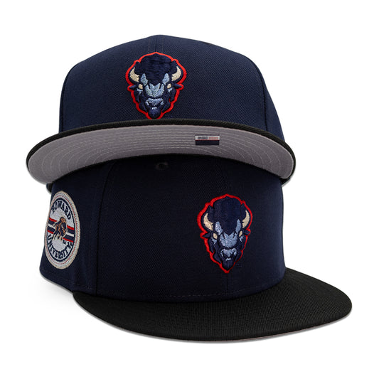Howard Bisons "HOW U B?" Exclusive New Era 59Fifty Fitted Hat - Nightshift/Black