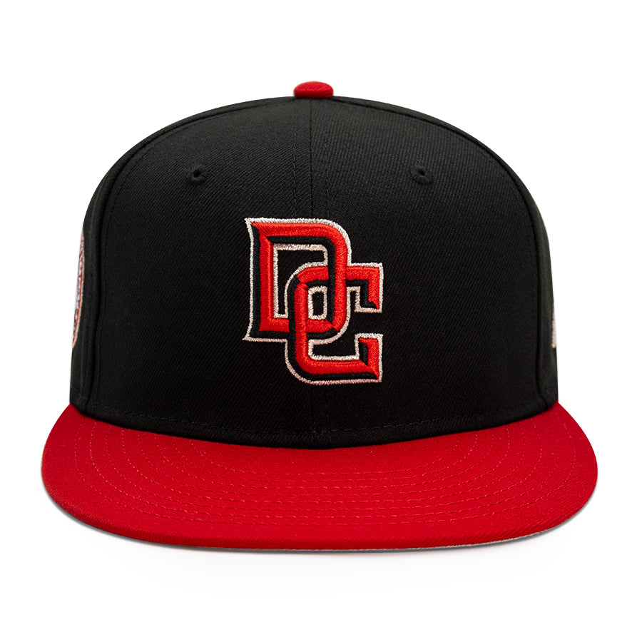 Washington Nationals "DRACULA’S CURSE” Exclusive New Era 59Fifty Fitted Hat - Black/Red