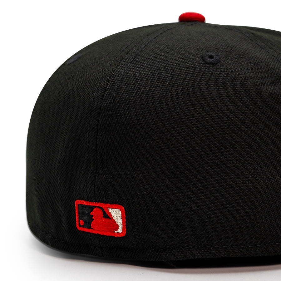 Washington Nationals "DRACULA’S CURSE” Exclusive New Era 59Fifty Fitted Hat - Black/Red