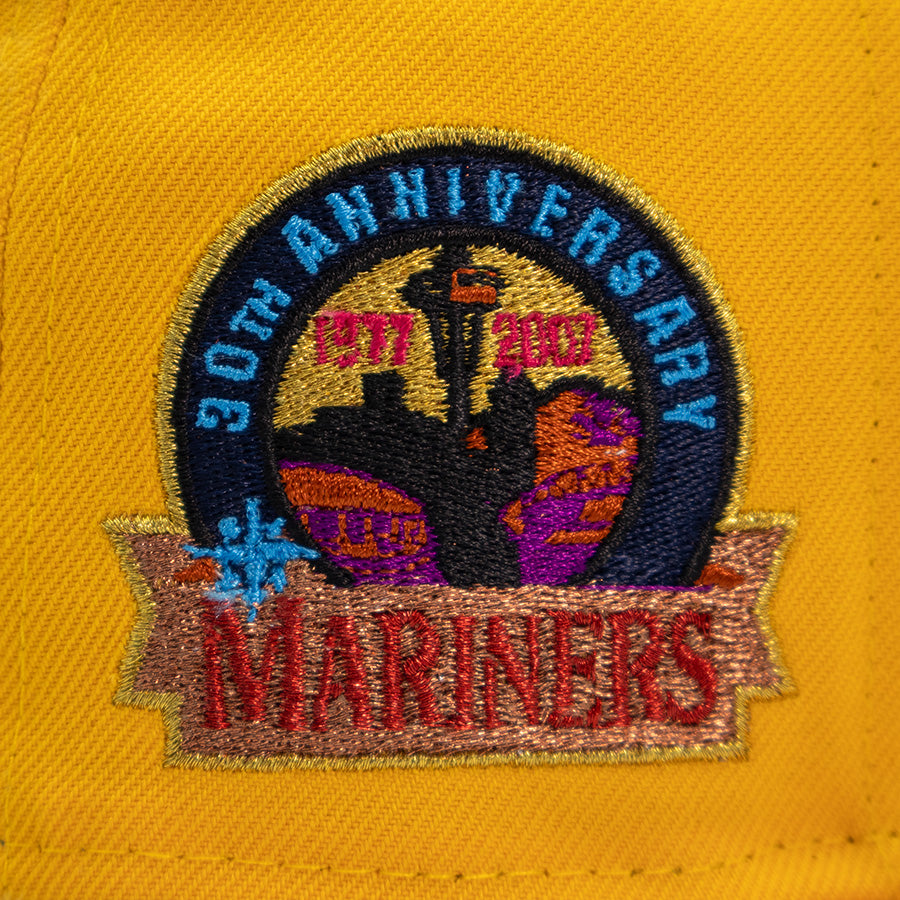 Seattle Mariners "ABYSSS" Exclusive New Era 59Fifty Fitted Hat - A-GOLD