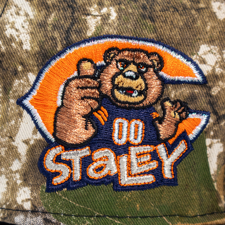 Chicago Bears "The Claw" Exclusive New Era 59Fifty Fitted Hat - Apx Real Tree