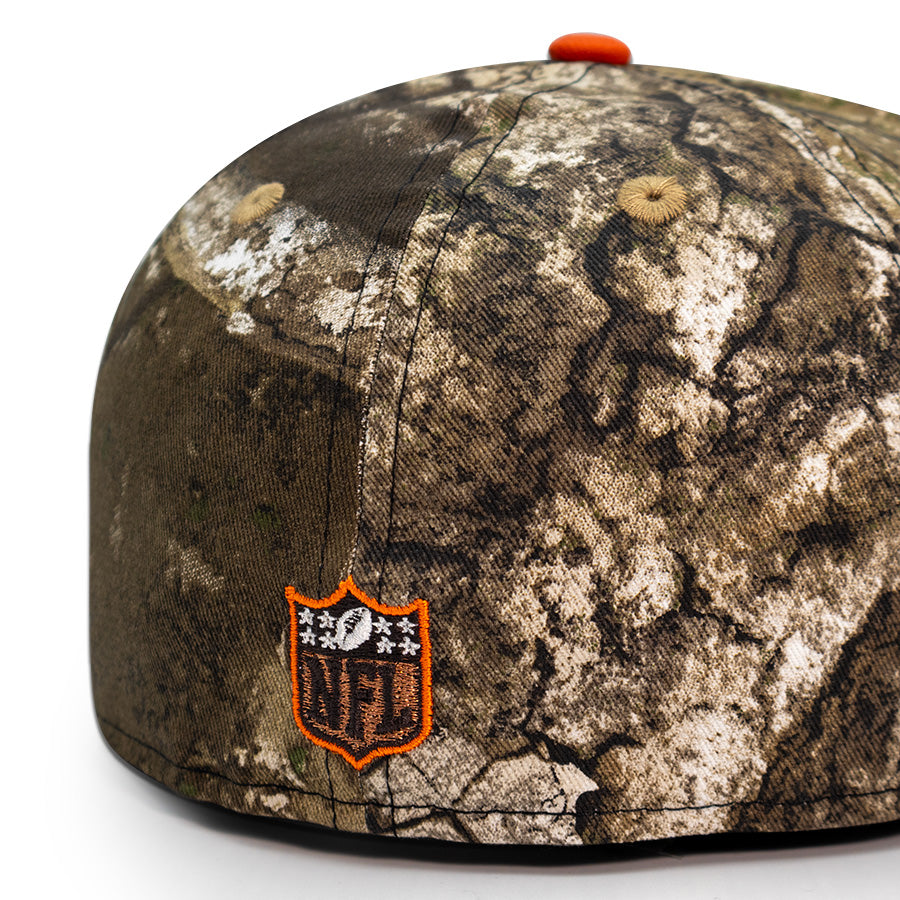Chicago Bears "The Claw" Exclusive New Era 59Fifty Fitted Hat - Apx Real Tree