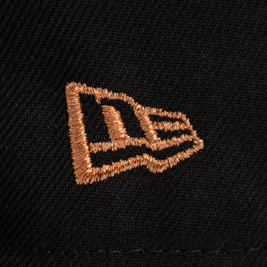 Texas Rangers "TREMBLE" Exclusive New Era 59Fifty Fitted Hat - Black/Walnut
