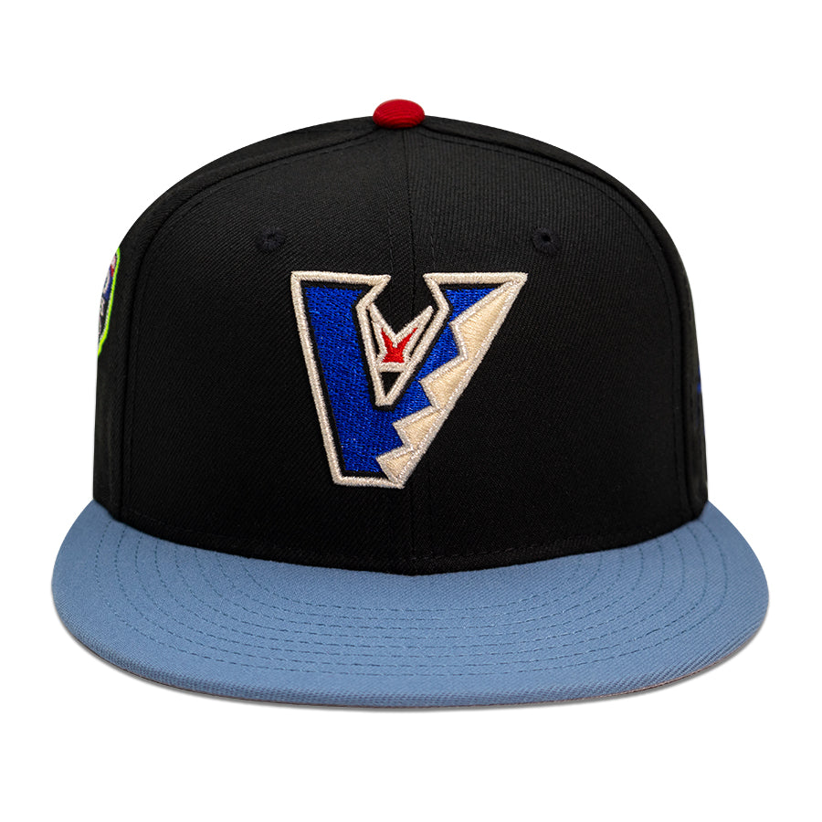Arizona Diamondbacks "VIOLATOR VBACKS" Exclusive New Era 59Fifty Fitted Hat - Black/Faded Blue