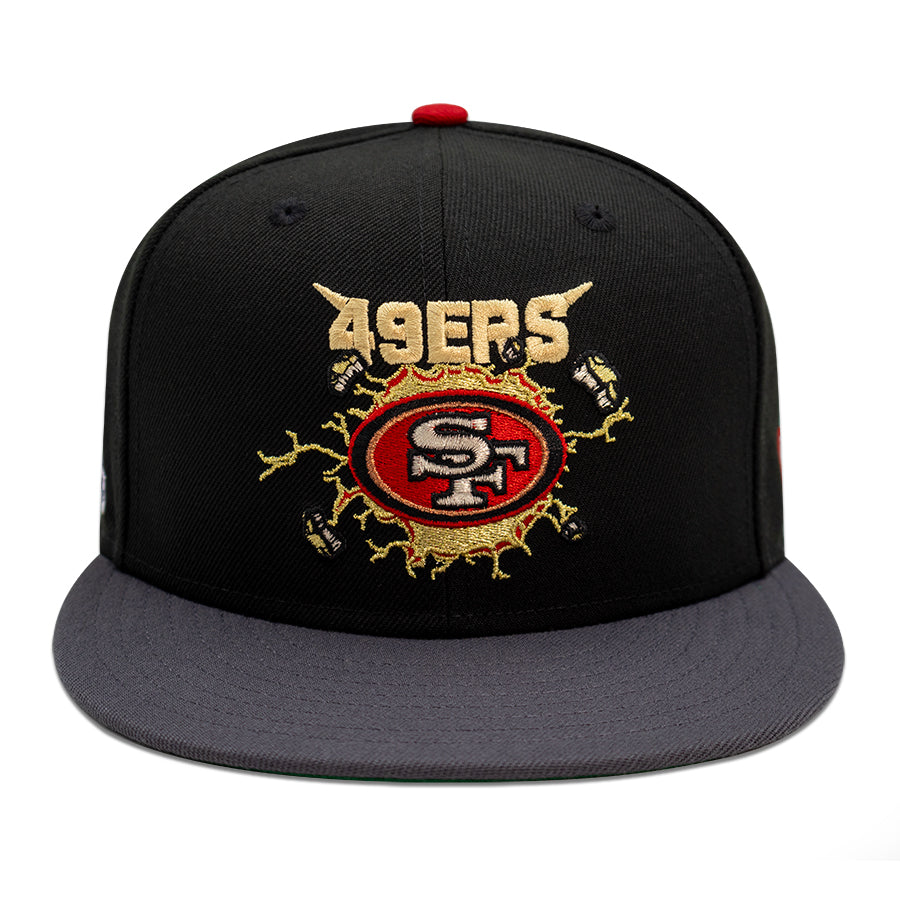 San Francisco 49ers "THE FUTURE" Exclusive New Era 59Fifty Fitted Hat - Black/Graphite
