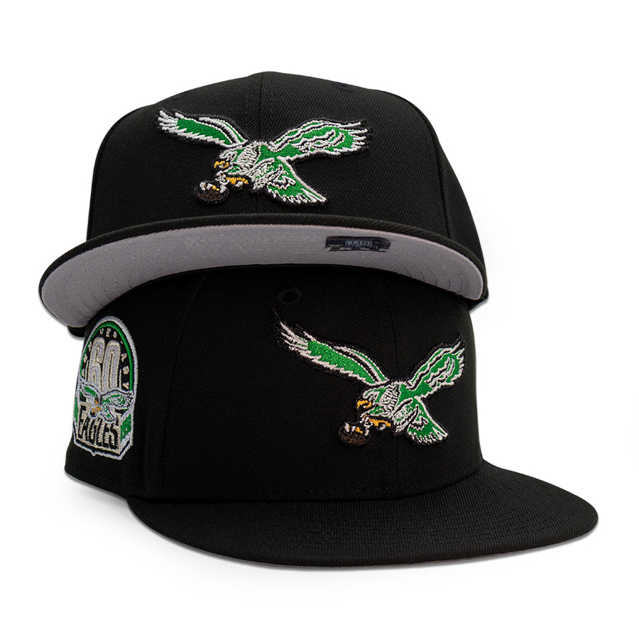 Philadelphia Eagles "SCRAMBLE MANIA" Exclusive New Era 59Fifty Fitted Hat - Black