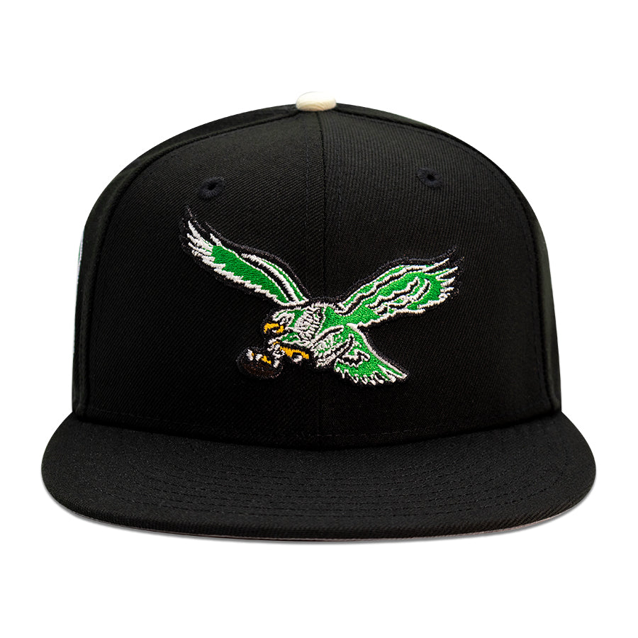 Philadelphia Eagles "SCRAMBLE MANIA" Exclusive New Era 59Fifty Fitted Hat - Black