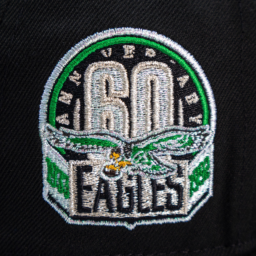 Philadelphia Eagles "SCRAMBLE MANIA" Exclusive New Era 59Fifty Fitted Hat - Black