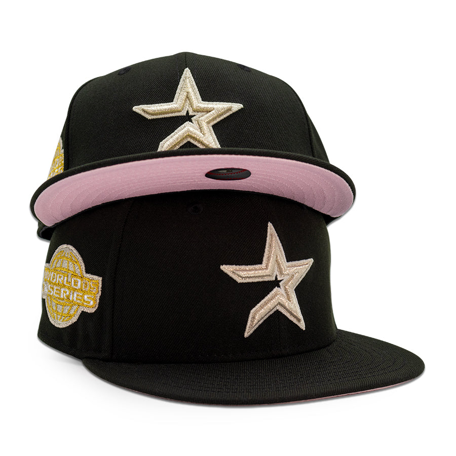 Houston Astros "STAR STRUCK" Exclusive New Era 59Fifty Fitted Hat - Black/Graphite