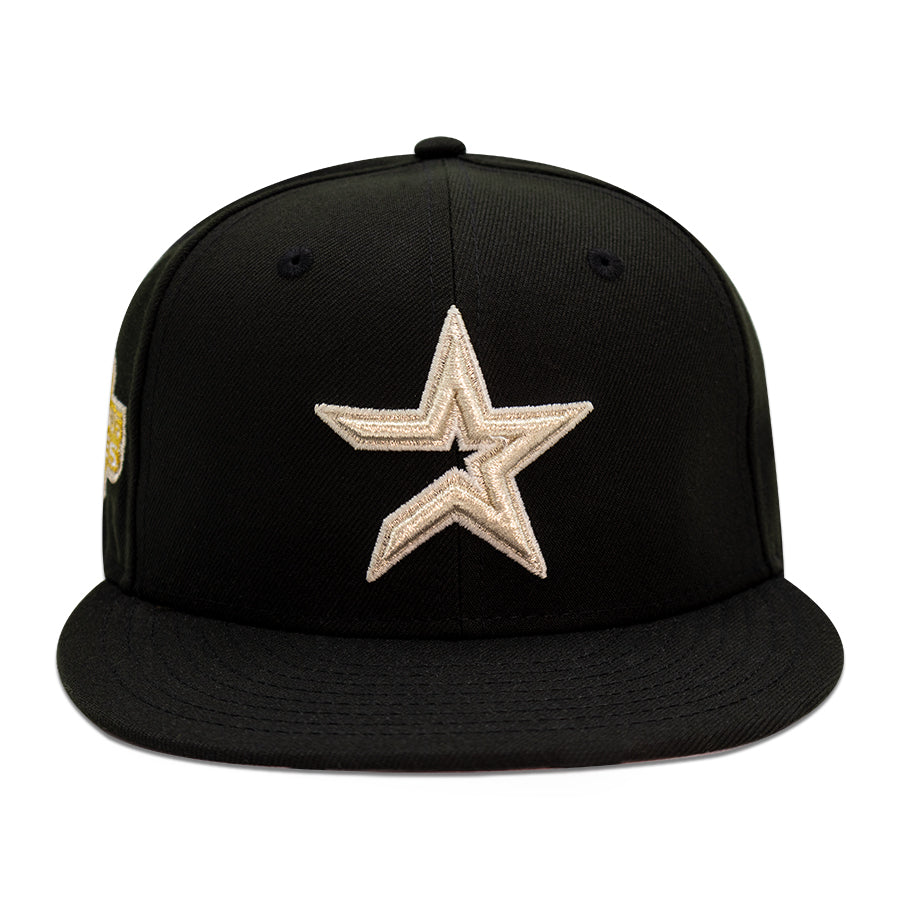 Houston Astros "STAR STRUCK" Exclusive New Era 59Fifty Fitted Hat - Black/Graphite