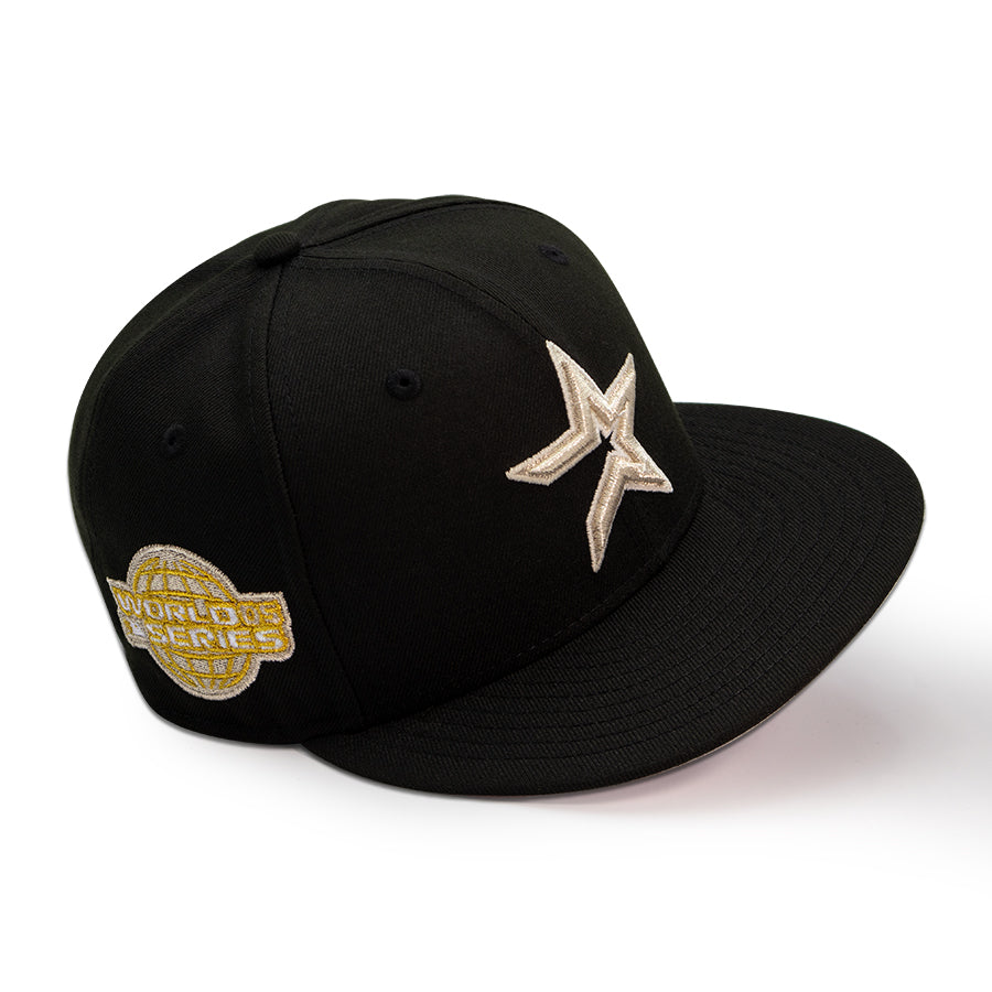 Houston Astros "STAR STRUCK" Exclusive New Era 59Fifty Fitted Hat - Black/Graphite