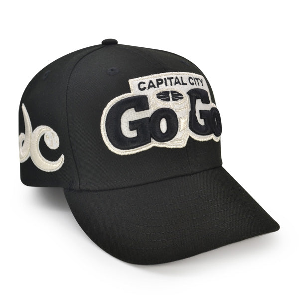 Capital City GoGo Wizards DC Exclusive New Era 59Fifty Fitted Hat - Black/Silver