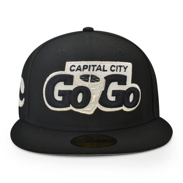 Capital City GoGo Wizards DC Exclusive New Era 59Fifty Fitted Hat - Black/Silver