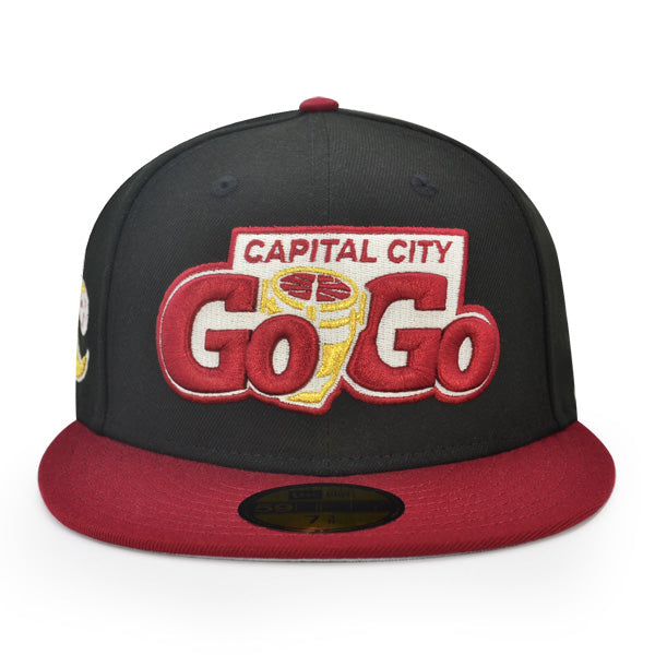 Capital City GoGo Wizards DC Exclusive New Era 59Fifty Fitted Hat - Black/Cardinal