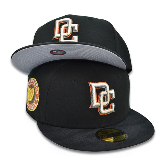 Washington Nationals DC Camo Brim Exclusive New Era 59Fifty Fitted Hat - Black/Urban Camo