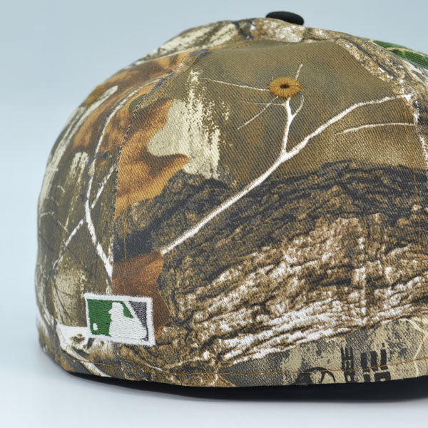 New York Mets 40th ANNIVERSARY Exclusive New Era 59Fifty Fitted Hat - Real Tree Camo/Black