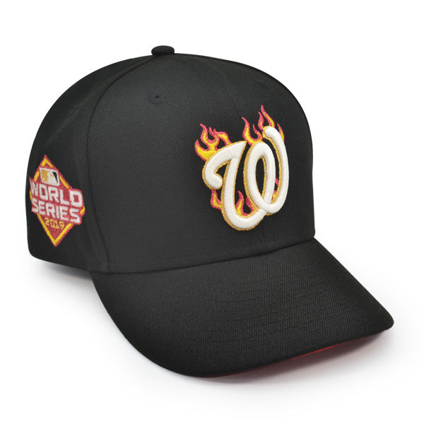 Washington Nationals 2019 WORLD SERIES Exclusive New Era 59Fifty Fitted Hat - Black