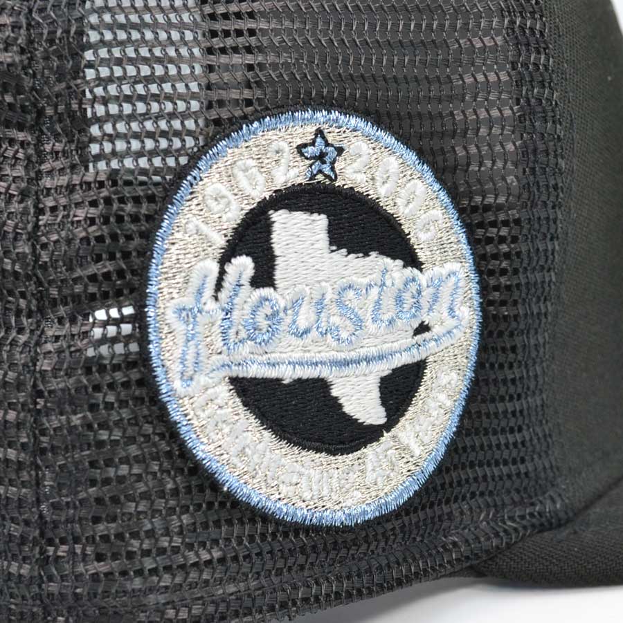 Houston Astros ICY TRUCKER Exclusive New Era 59Fifty Fitted Hat - Black/Icy UV