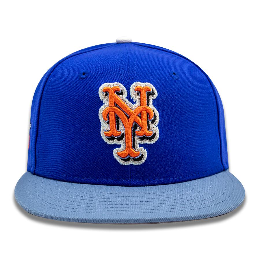 New York Mets "AMAZIN 2.0" Exclusive New Era 59Fifty Fitted Hat - Majestic Blue/Faded Blue